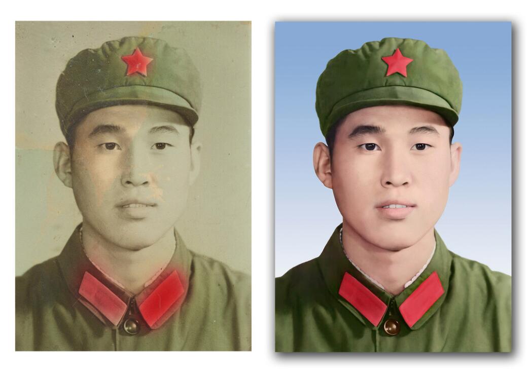 诸暨破损照片修复-18
